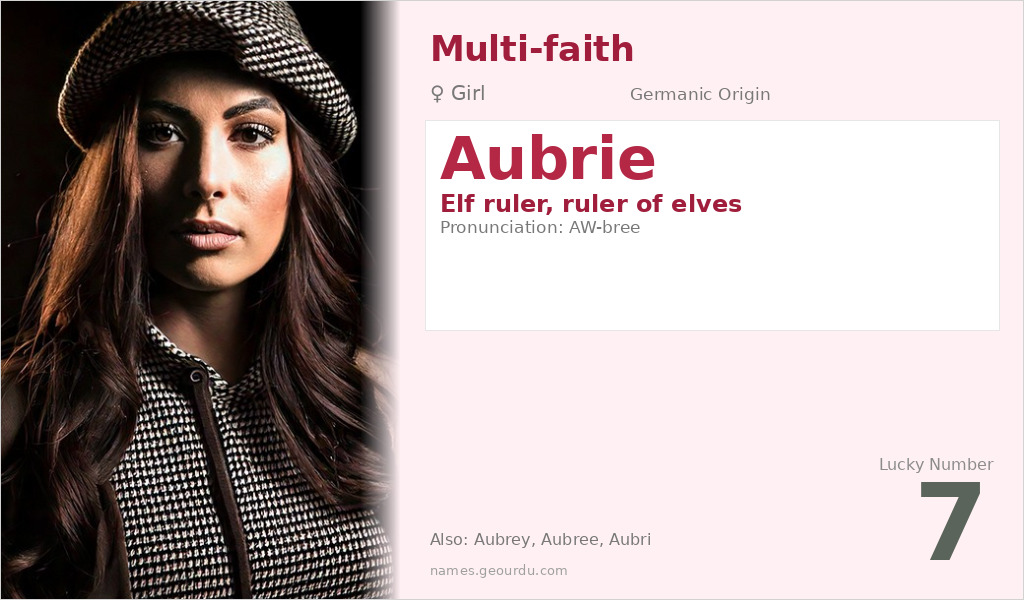 Aubrie Name Meaning and Details
