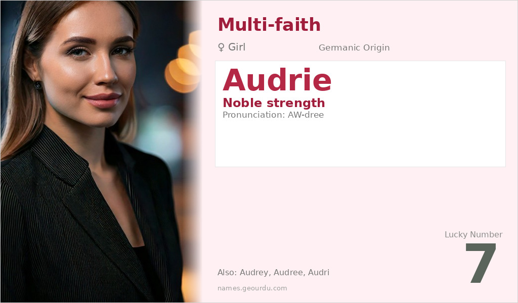 Audrie Name Meaning and Details