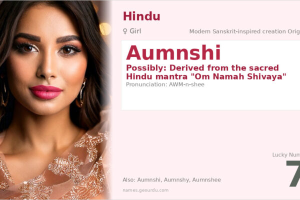 Aumnshi Name Meaning — Origin, Gender & Details (2025)