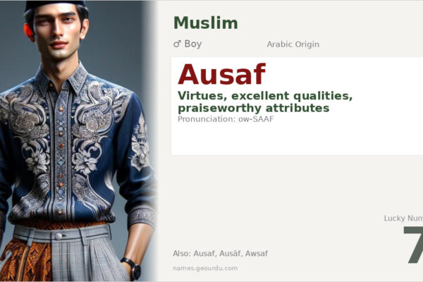 Ausaf Name Meaning — Arabic Origin, Virtues & Details (2025)