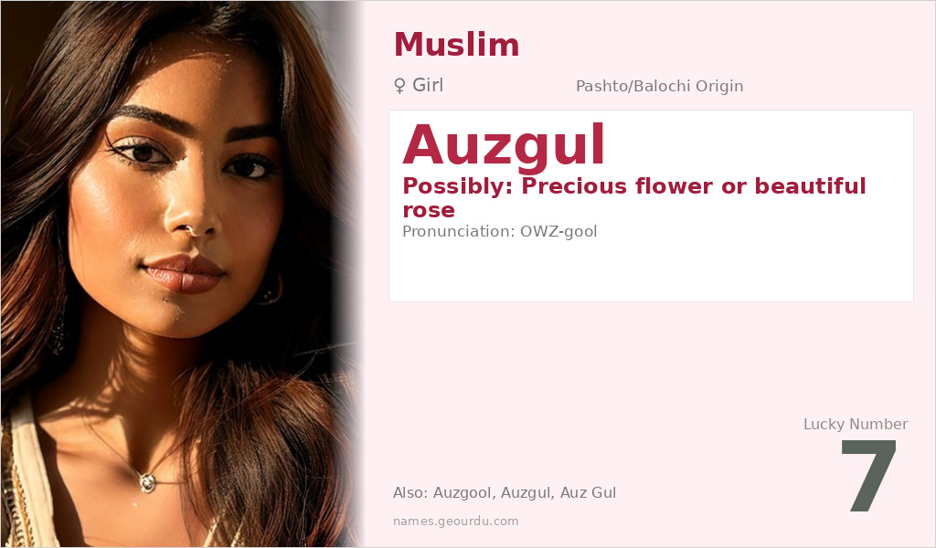 Auzgul Name Meaning and Details