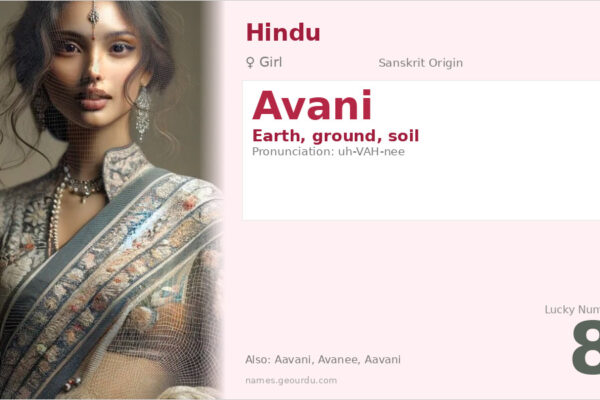 Avani Name Meaning — Sanskrit Origin, Girl Name & Details (2025)
