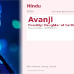 Avanji Name Meaning and Details