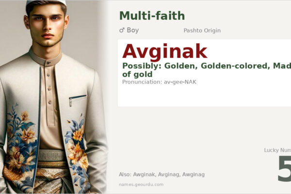Avginak Name Meaning — Golden Origin, Boy Name & Details (2025)