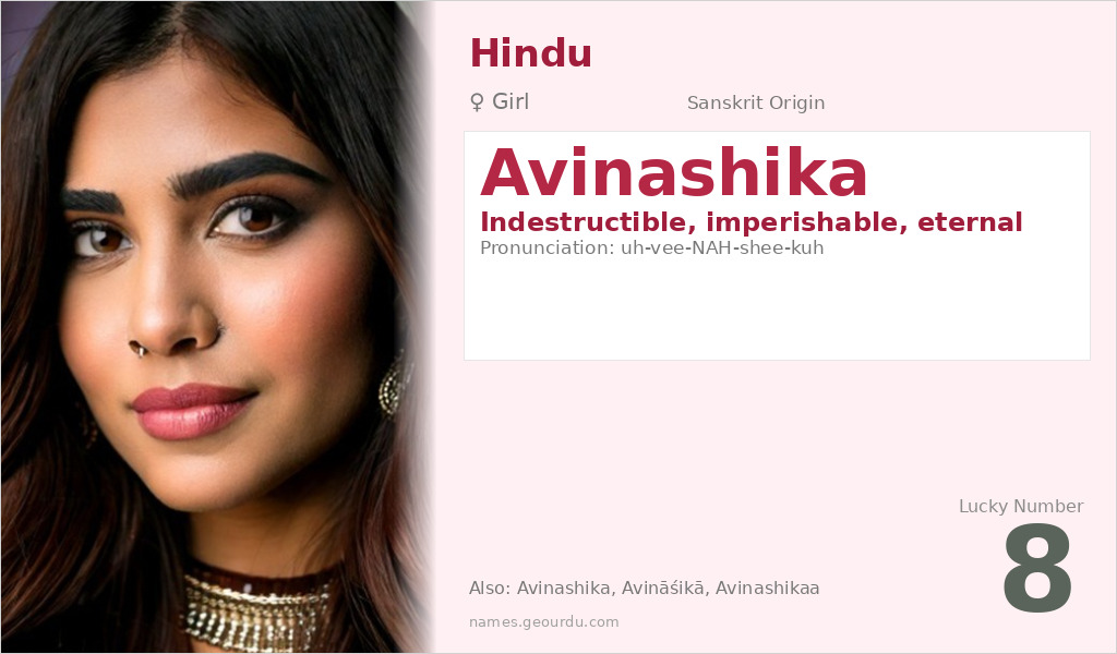 Avinashika Name Meaning and Details
