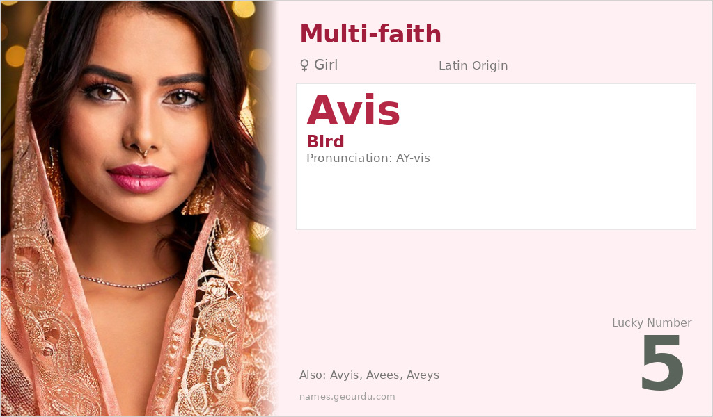 Avis Name Meaning and Details