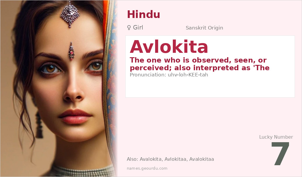 Avlokita Name Meaning and Details