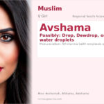 Avshama Name Meaning and Details