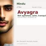 Avyagra Name Meaning and Details