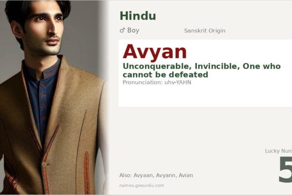 Avyan Name Meaning — Sanskrit Origin, Boy Name & Details (2025)