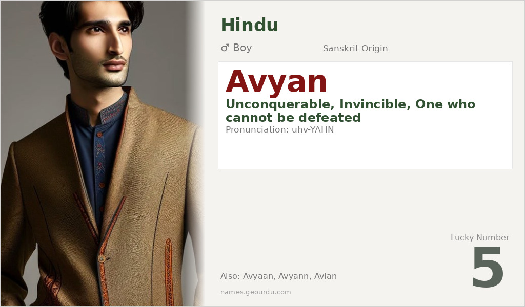 Avyan Name Meaning and Details