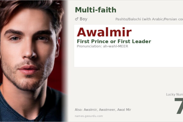 Awalmir Name Meaning — Origin, Gender & Details (2025)