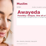 Awayeda Name Meaning and Details