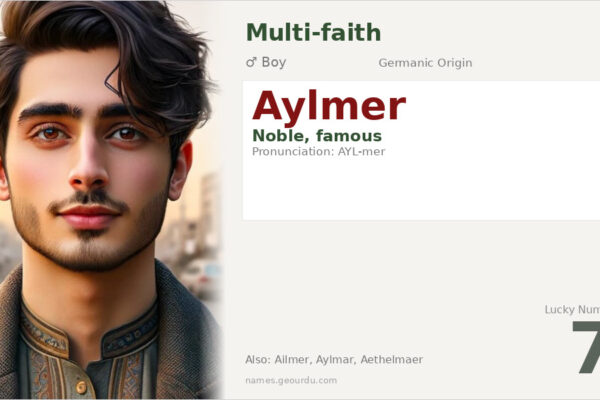 Aylmer Name Meaning — Noble & Famous Origin, Boy Name Details (2025)