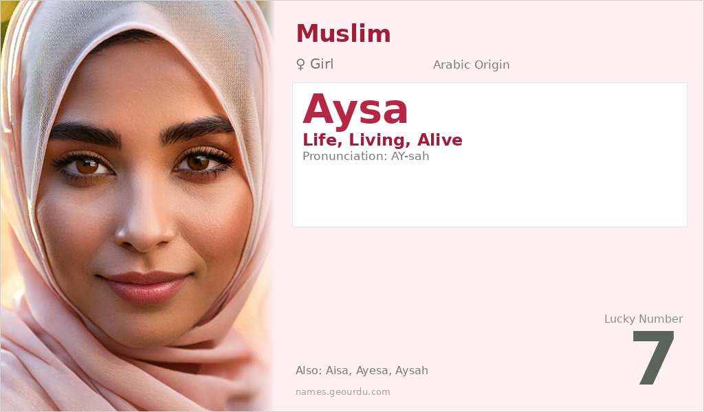 Aysa Name Meaning and Details