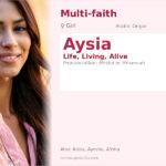 Aysia Name Meaning and Details