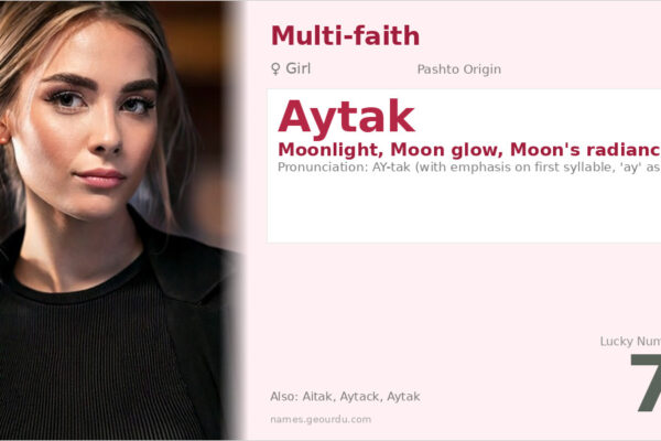 Aytak Name Meaning — Pashto Origin, Girl Name & Details (2025)