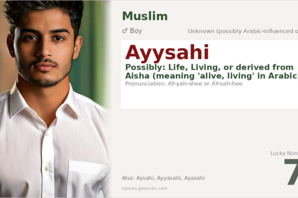 Ayysahi Name Meaning — Origin, Gender & Details (2025)