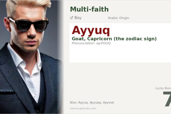 Ayyuq Name Meaning — Arabic Origin, Boy Name & Astronomical Significance