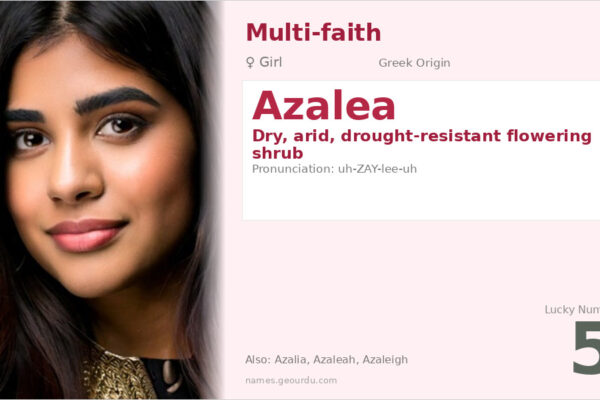 Azalea Name Meaning — Greek Origin, Girl Name & Details (2025)