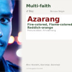 Azarang Name Meaning and Details