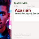Azariah Name Meaning and Details