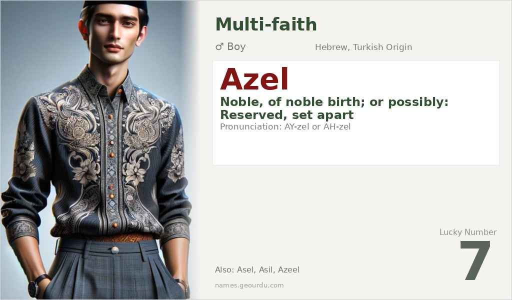 Azel Name Meaning and Details