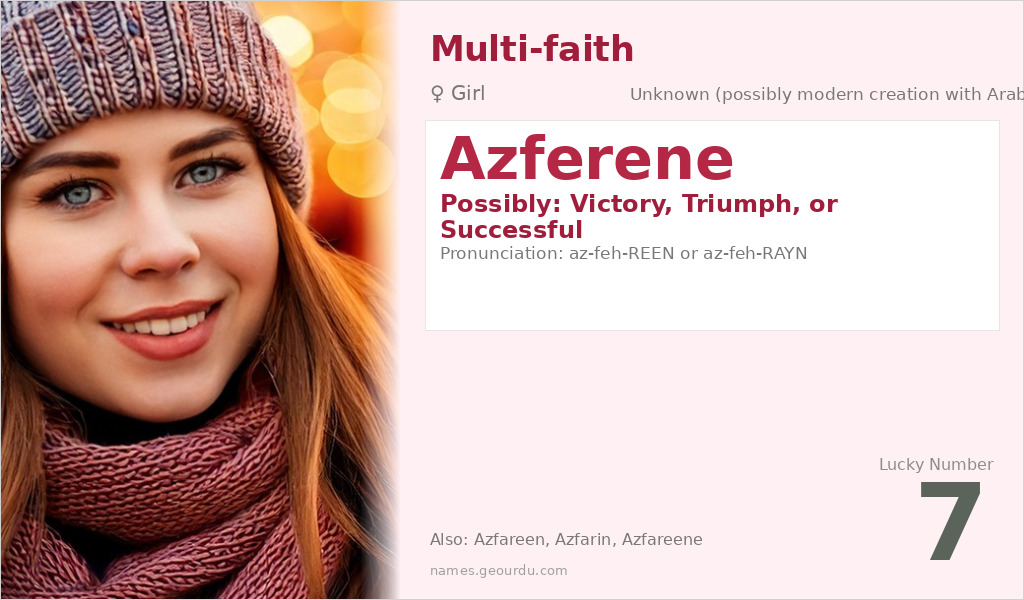 Azferene Name Meaning and Details