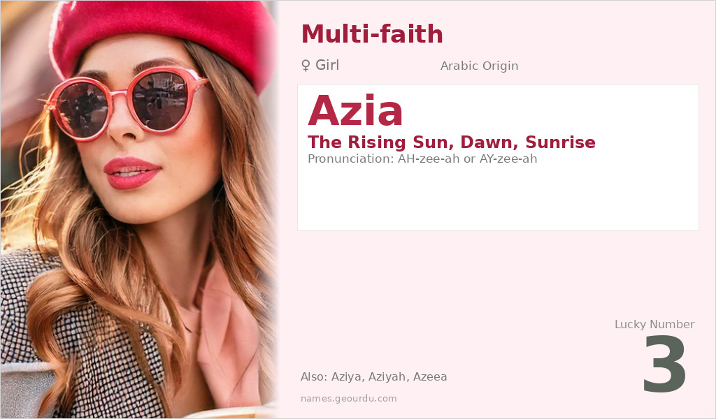 Azia Name Meaning and Details