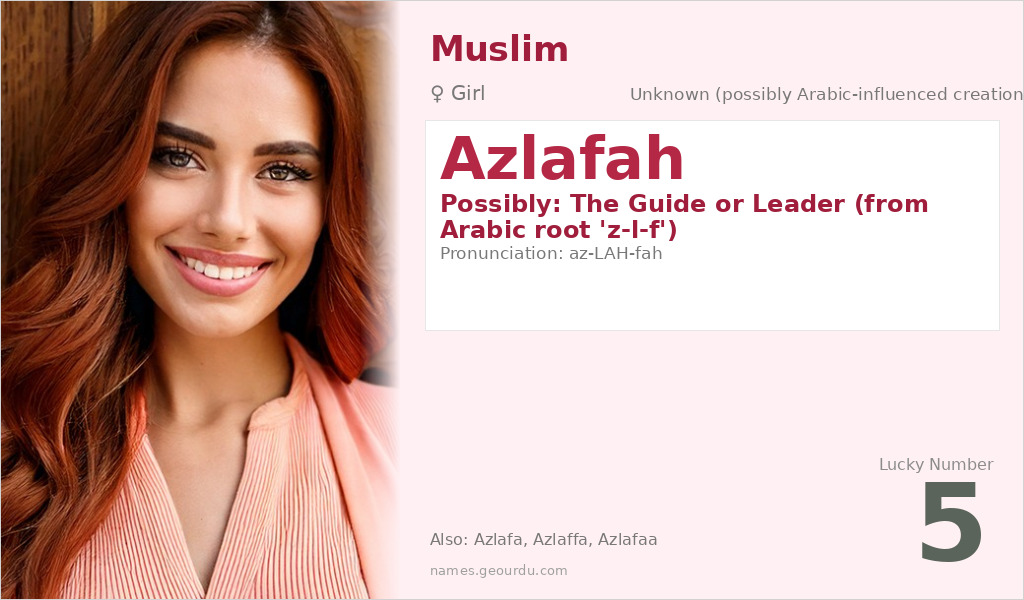 Azlafah Name Meaning and Details