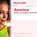 Azmina Name Meaning and Details
