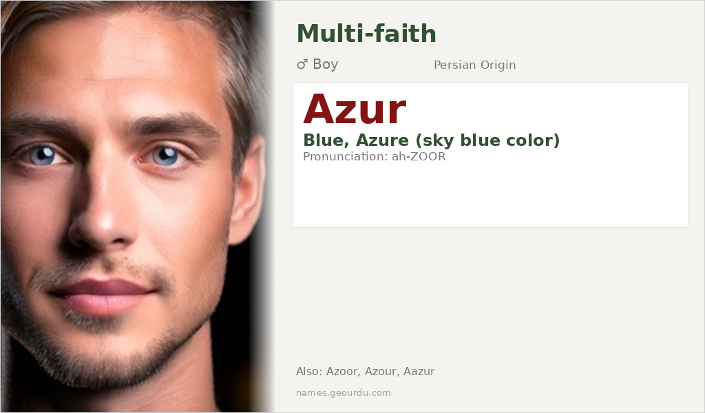 Azur Name Meaning and Details