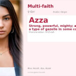 Azza Name Meaning and Details
