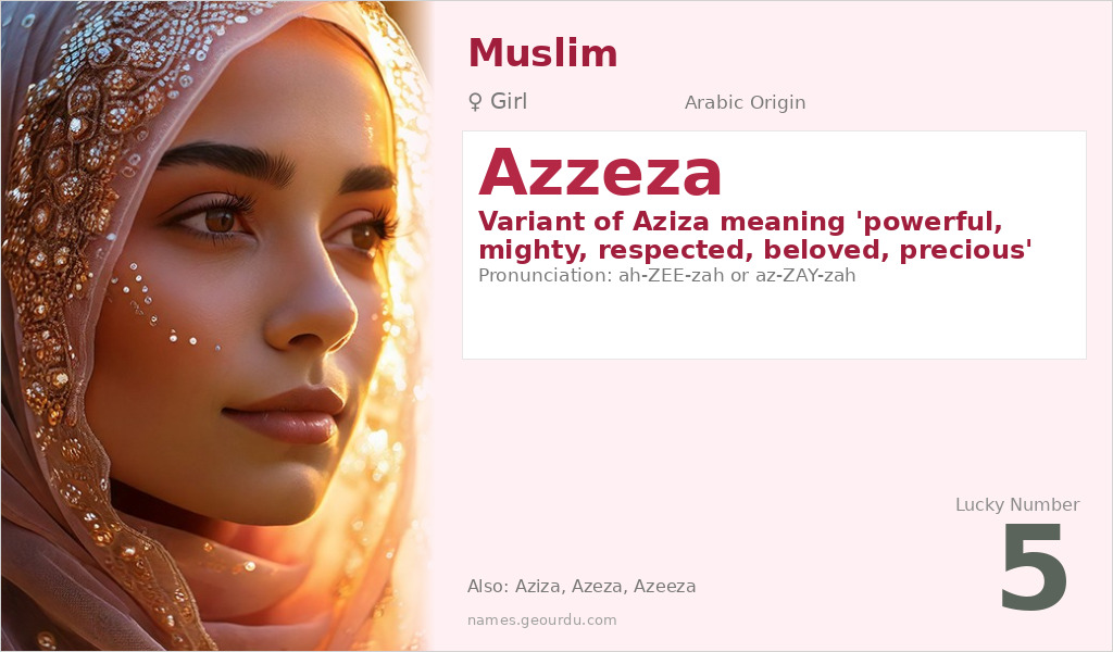 Azzeza Name Meaning and Details