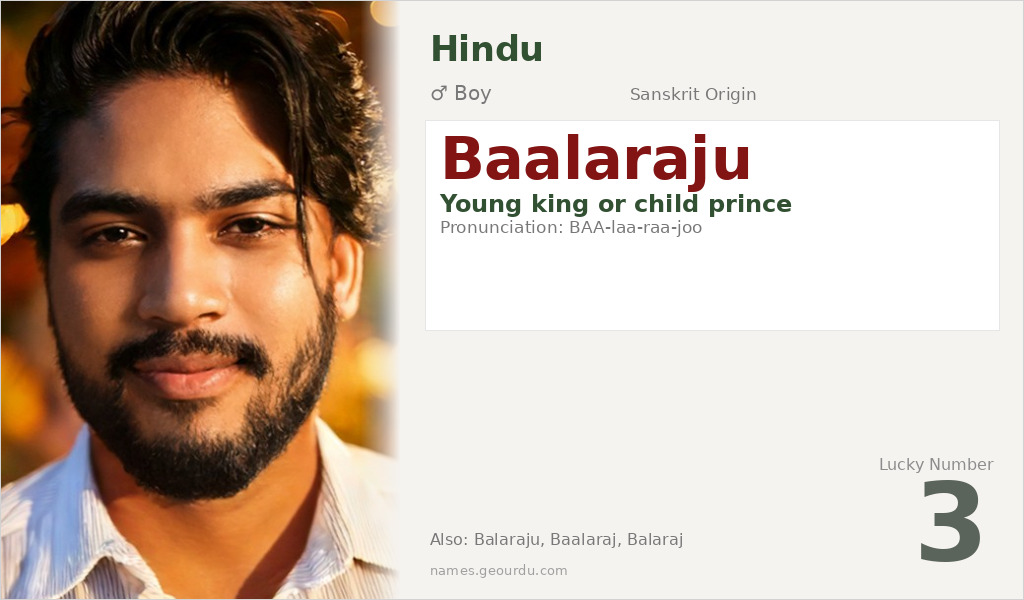 Baalaraju Name Meaning and Details