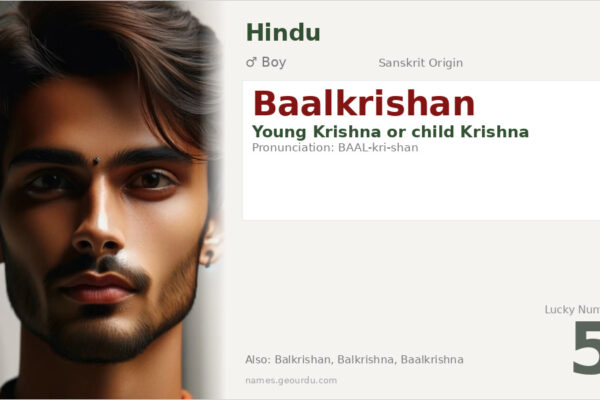 Baalkrishan Meaning — Origin, Gender & Details (2025)