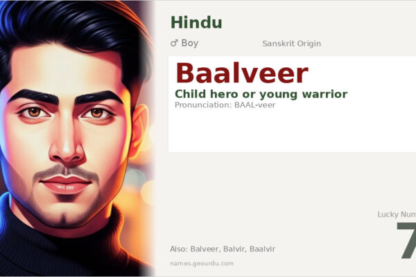Baalveer Meaning — Sanskrit Origin, Boy Name & Details (2025)