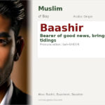 Baashir Name Meaning and Details