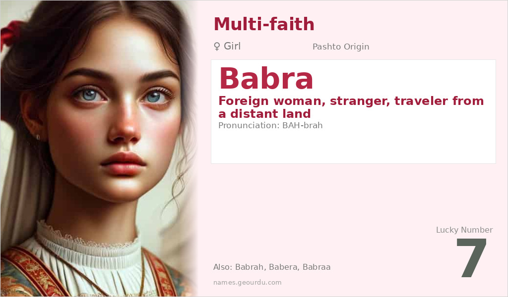 Babra Name Meaning and Details