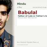 Babulal Name Meaning and Details