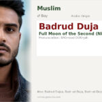 Badrud Duja Name Meaning and Details