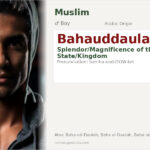 Bahauddaulah Name Meaning and Details