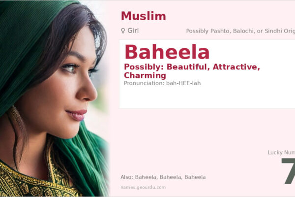 Baheela Name Meaning — Origin, Gender & Details (2025)