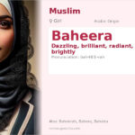 Baheera Name Meaning and Details