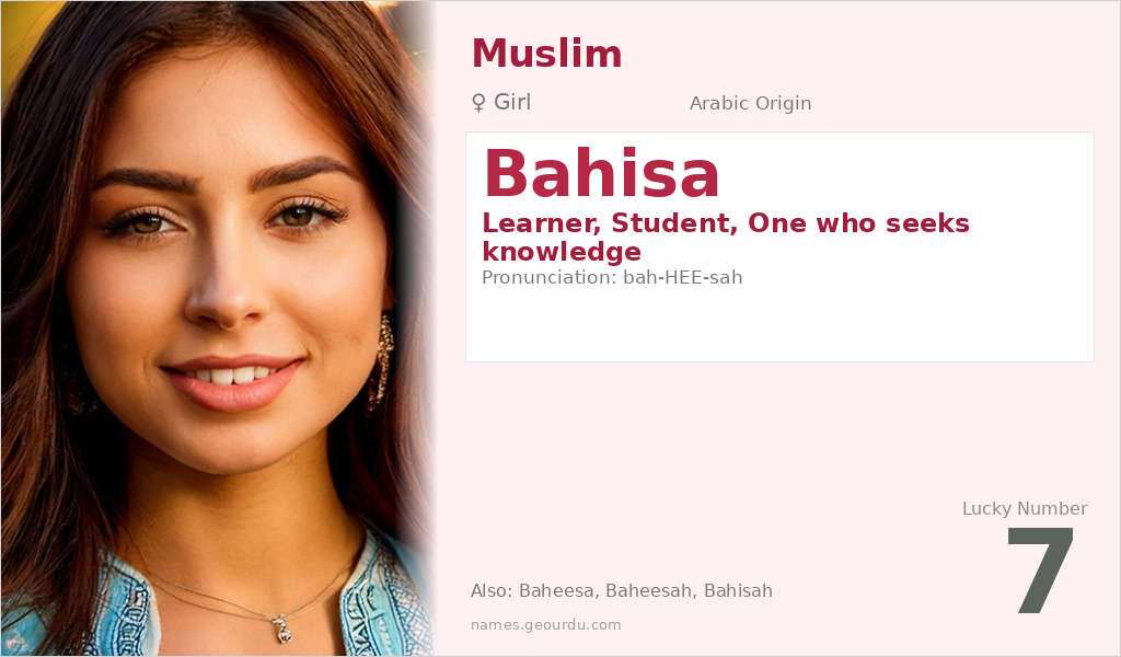 Bahisa Name Meaning and Details