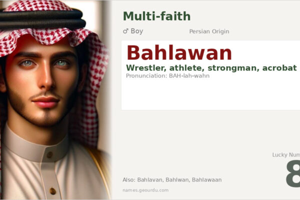 Bahlawan Name Meaning — Persian Origin, Boy Name & Details (2025)