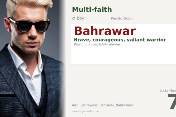Bahrawar Name Meaning — Pashto Origin, Boy Name & Details (2025)