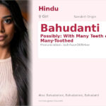 Bahudanti Name Meaning and Details