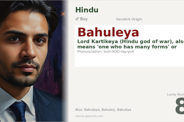 Bahuleya Name Meaning — Hindu Boy Name for Lord Kartikeya (2025)
