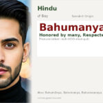 Bahumanya Name Meaning and Details